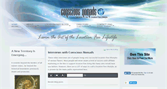 Desktop Screenshot of consciousnomads.com